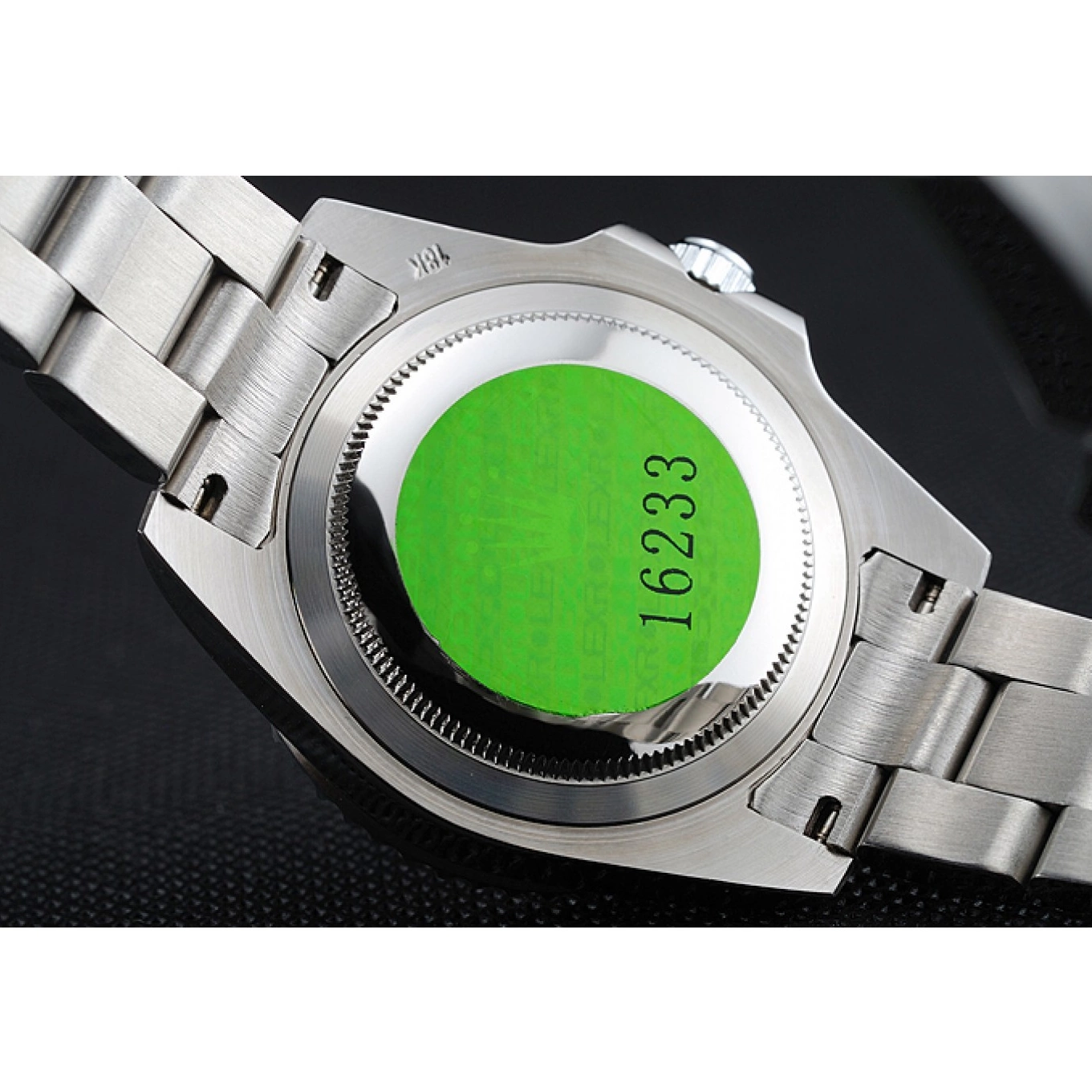 Aaa replica watch White Steel Dial Submariner Rolex Bracelet Stainless 1454152 0605